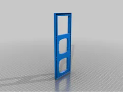 Gira System 55 Frame for Aqara Opple Zigbee Switch triple 3-fach