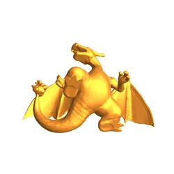 gratuită de Characters & Creatures STL Descărcare - charzard - user1571244561