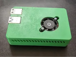 Pi4 PoE hat top for Malolo case (Raspberry Pi 4)
