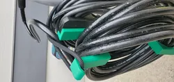Pressure washer (upper) cord and hose storage