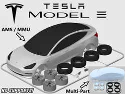 Tesla Model 3 Kit Card (1:24 scale)