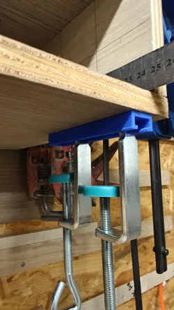 WOLFCRAFT - serre joint => rangement rapide.