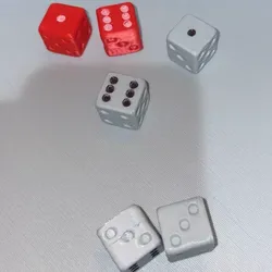3D printer bestanden | 3MF | Weighted dice