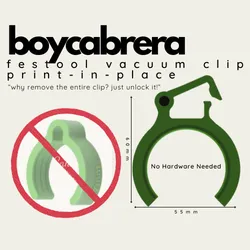 boycabrera - Festool Vacuum Cable Clip