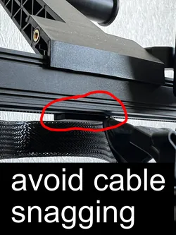 Cable Protector for Ender 3 S1 KE SE – Optimised for Maximum Z-Height