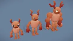 Cartoon Characters - Stocky Warriors