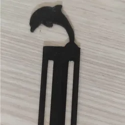 Fișiere pentru imprimante 3D | Fișier 3MF | Dolphin bookmark