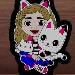 Gabby led lamp fan art