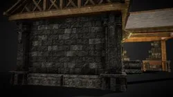 medieval blacksmith house