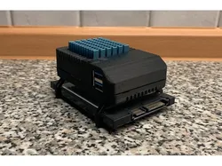 Odroid Case with SSD slide-in stand
