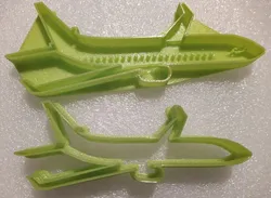 Plane Cookie or Fondant Cutters