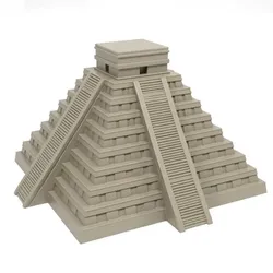 Props & Terrain STL تنزيل - Chichén Itzá pyramid - 3D Everything