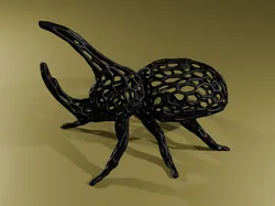 Rhino Beetle Voronoi