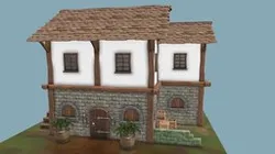 rustic house