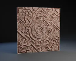 Spanish Mosaic 4 Piece Wall hang.