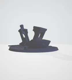 Sunken Benchy- On The Seabed Like The Titanic