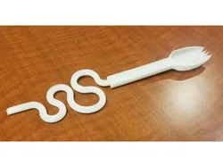 Swirly Straw Spork