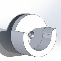 مجاني Home Decorations & Ornaments STL تنزيل - Curtain rod wall mount - Carlos Z