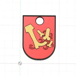 مجاني Jewelry & Accessories STL تنزيل - Emblem of the dick kicking - Generation3D