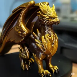 3D printer bestanden | 3MF | Light Dragon – Premium 3D Printable Fantasy Model (FDM & Res