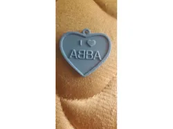 ABBA heart necklace/pendant