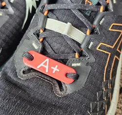 Bloodtype shoe lace tags