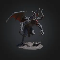Characters & Creatures STL تنزيل - ferocious infernal demon game rpg - Warjacob
