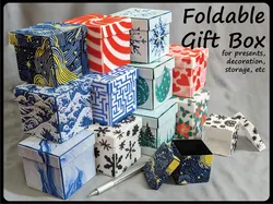 Foldable Gift Box Decorative