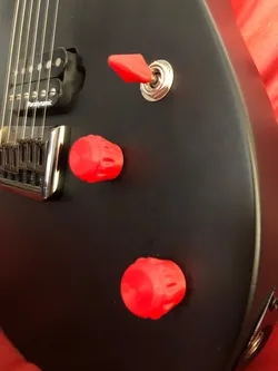 Guitar Knob and Pickup Switch!