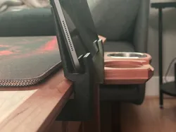 iPad Mount for Modular Gaming Table With Toppers On
