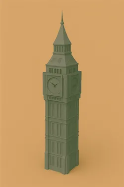 Low Poly Big Ben