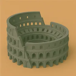 Low Poly Colosseum