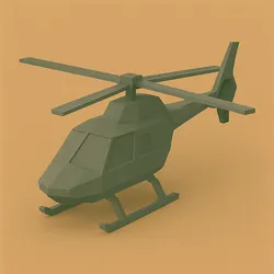 Low Poly Helicopter