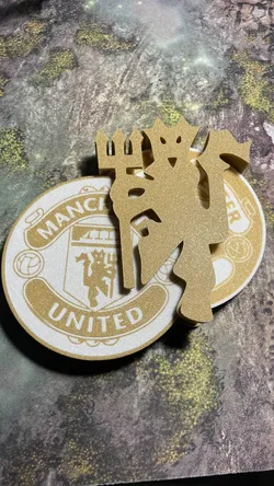 Manchester United coaster + case