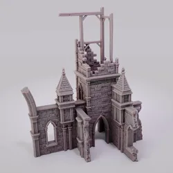 Props & Terrain STL indir - Tower Ruins - Forge of Many Things