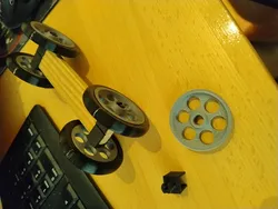 Simple Wheel for Kapla (PLA + TPU)