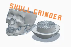 SKULL HERB GRINDER