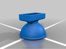 Squash ball feet using ender 3 v2 rubber feet