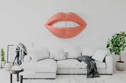 Woman Lips Wall Pop Art (multiparts]