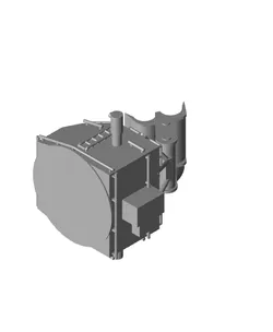 1/100 Scale Mk 37 Gun Director with Mk 4 Radar only.stl