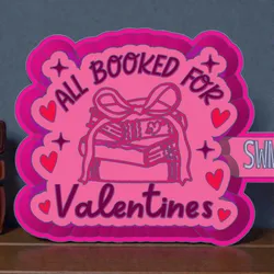 All Booked for Valentines Mold Housing