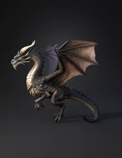 Create a high quality game ready 3D dragon for Unreal Engine realisti