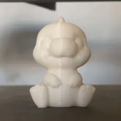 Cute Baby Dinosaur 3D Printed Figurine STL – Kawaii Dino Character Model for Desk Decor, Toys & Collectibles