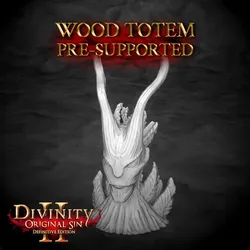 Divinity Original Sin 2 - Wood totem miniature