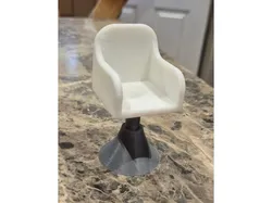 Dolls house - hair dresser chair
