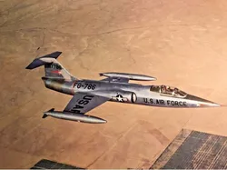 F104 Starfighter Bookmark