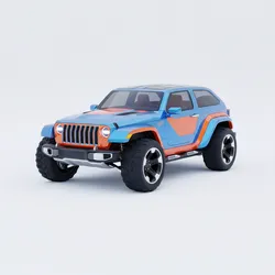 Futuristic Concept Off-Road 4x4 SUV