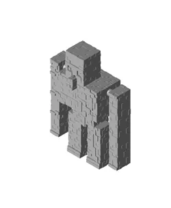 Iron Golem with Moving Parts – Multicolor 3D Model + Tealight Slot