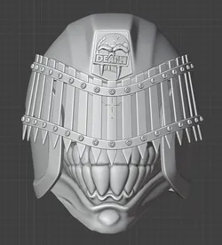 judge  death helmet / judge dredd