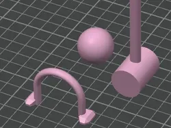 Juego de cróquet - Modelo de impresión 3D gratuito